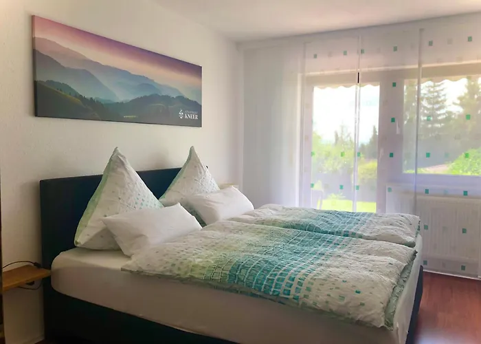 Apartment Kneer - Panoramic View & Private Garden Near Black Forest & Lake Constance