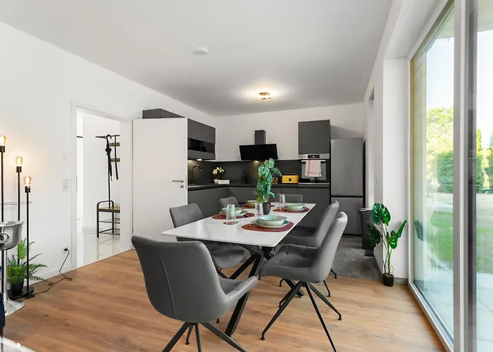 Lit Living Deluxe Apartments Woerth - Parking - Box Spring - Bbq - Balcony