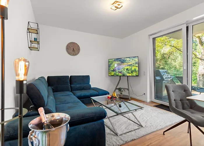 Lit Living Deluxe Apartments Woerth - Parking - Box Spring - Bbq - Balcony