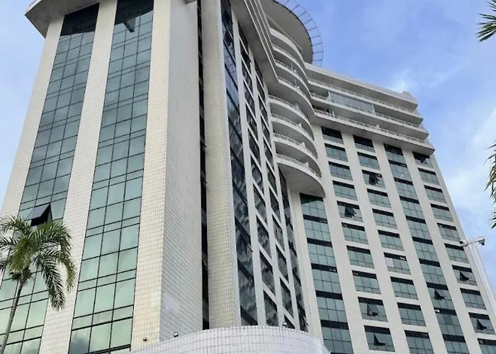 Flat no Condomínio do Edifício Tropical Executive e residence com Vista para o Rio