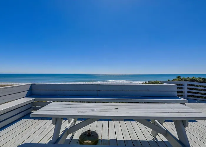 Waterfront Pine Knoll Shores Gem W/ Boat Dock