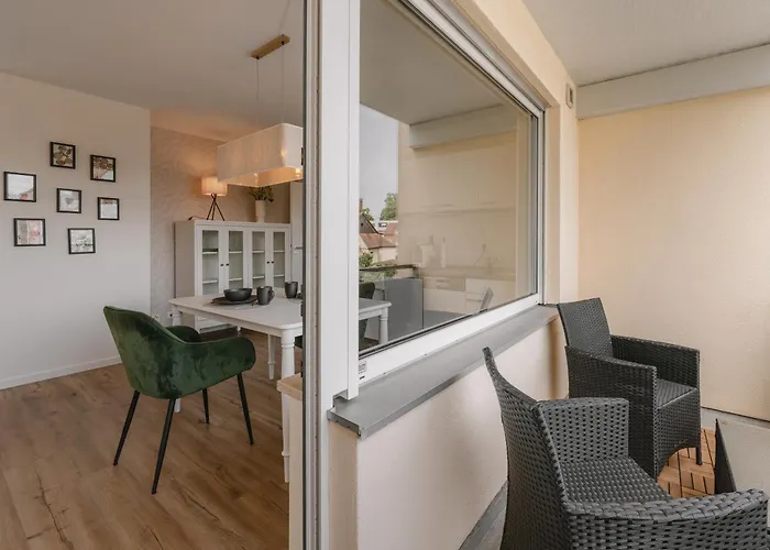 Exklusiv&Zentral: 1-Zi. Apartment mit Balkon Stellplatz