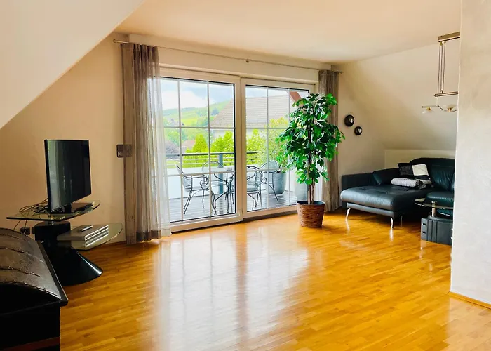 Moderne Ferienwohnung mit Sonnenbalkon in Fretter