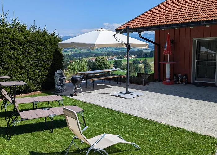 Ferienwohnung Alpenblick Dorner - Modern - gemütlich - große Terrasse - Balkon&ruhige Lage