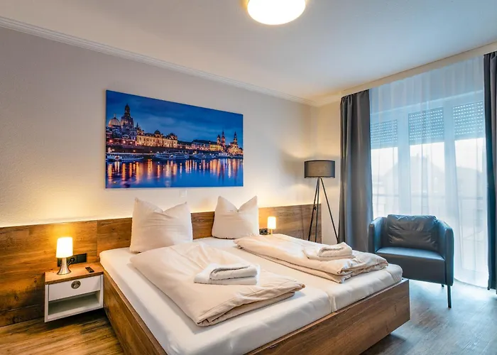 Moderne Appartement Wohnung mit 2 Schlafzimmern im Zentrum von Riesa
