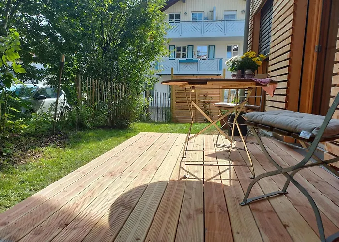 Stylische Fewo in Bestlage in neugebautem Holzhaus mit Oberstaufen Plus