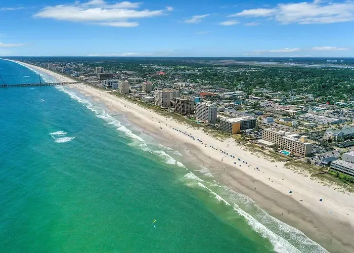 Be A Nomad - 2 Bedroom Ocean View Condo - Steps To Jacksonville Beach