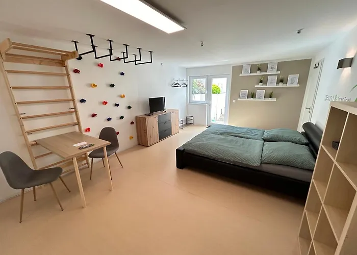 Inspirierendes Sport-Motto-Zimmer am Kocher-Jagst Radweg nähe Heilbronn