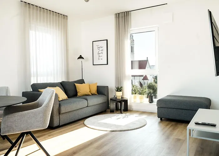 Sedan Apartments - Komfort&Küche zentral in Günzburg mit Parkplatz