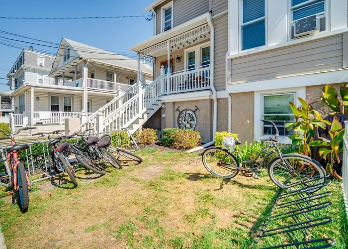 <1 Mi To Boardwalk & Beach Access: Ocean City Apt!