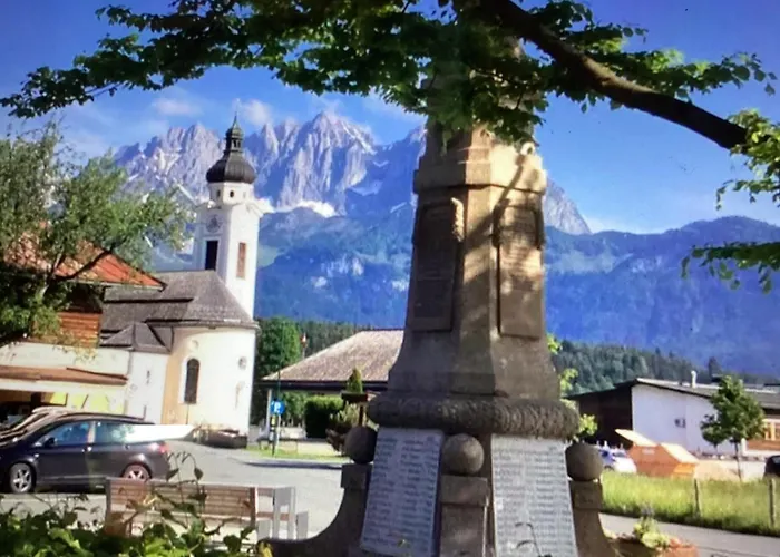 Appartement Foidl mit Kaiser&Hornblick