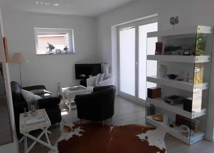Komfortferienwohnung Hauptdeck in Kalifornien 90 m vom Meer mit Wallbox