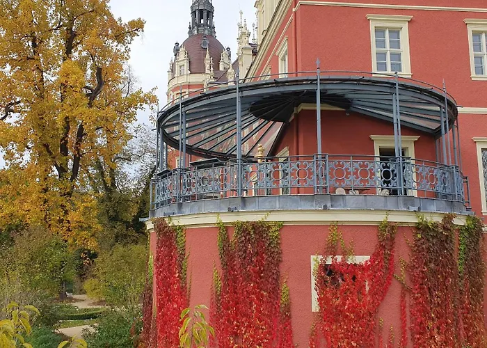 Ruhige Ferienwohnung am Fürst-Pückler-Park,Sauna im Haus&Parkplatz