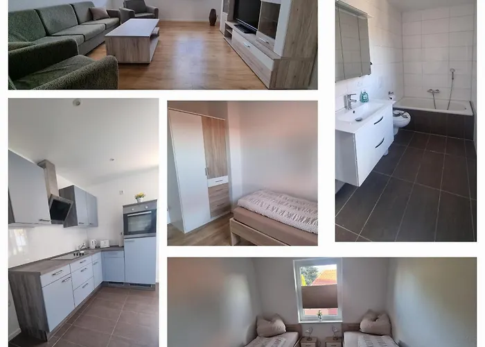 Möblierte 3-Zimmerwohnung in Weißenfels nahe Leuna, Leipzig mit WLAN und Waschtrockner