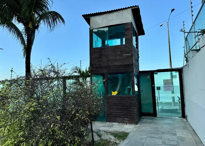 Edy hospedagens Beira-Mar flat 310 com vista para o morro do careca, piscina e localização privilegiada