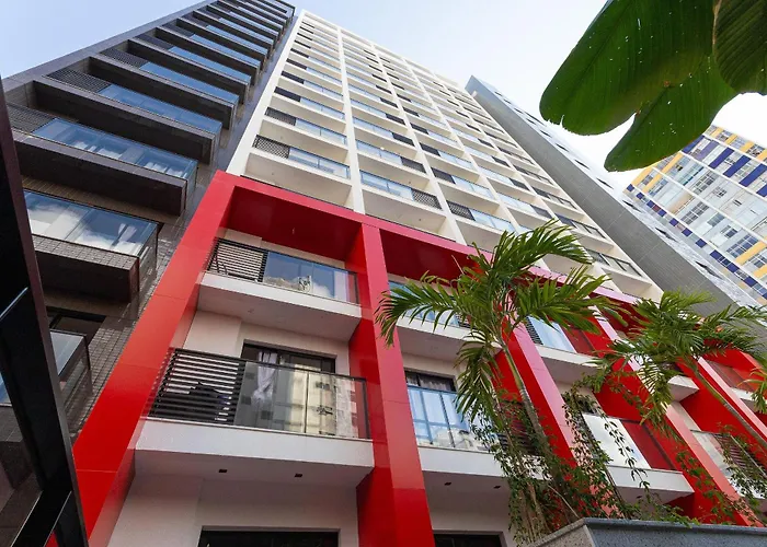 Porto Privilege Housi - 400m da Praia, Barra, Circuito do Carnaval, Piscina no Rooftop, Academia, Coworking e Minimarket by Carpediem