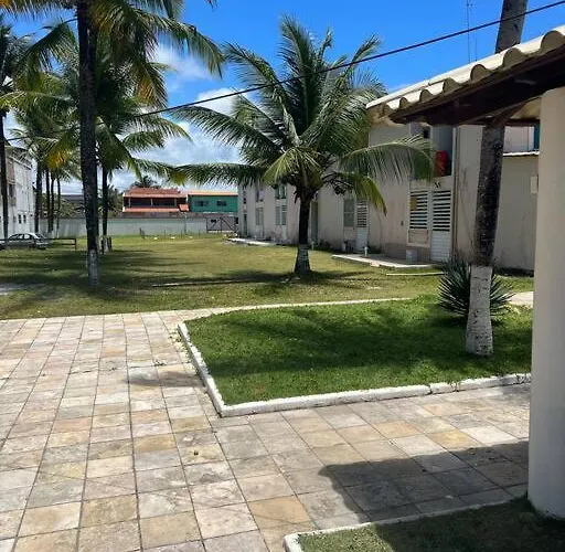 Apto em condomínio PÉ NA AREIA na praia de Guaibim!