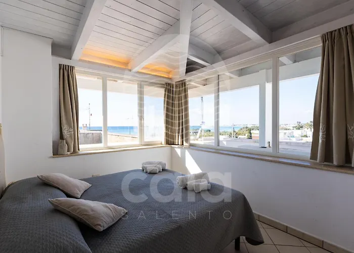 Attico Lux Vista Mare - Spiaggia A 50 M By Cala Salento
