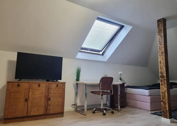 Fully Furnished Apartment In Offenbach With Cozy Living Room