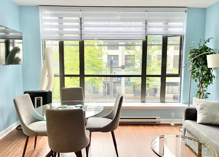 Downtown 1Br Condo At Granville Strip Near English Bay