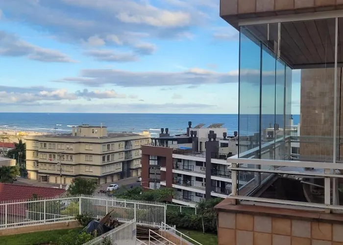 Dunas Flat 405 com vista mar, limpeza diária e roupas de cama e banho
