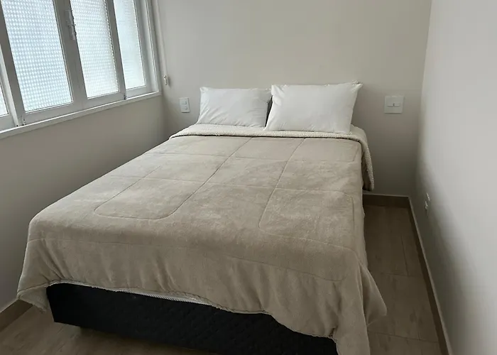 Novíssimo apt 1 quarto Centro frente à Prefeitura