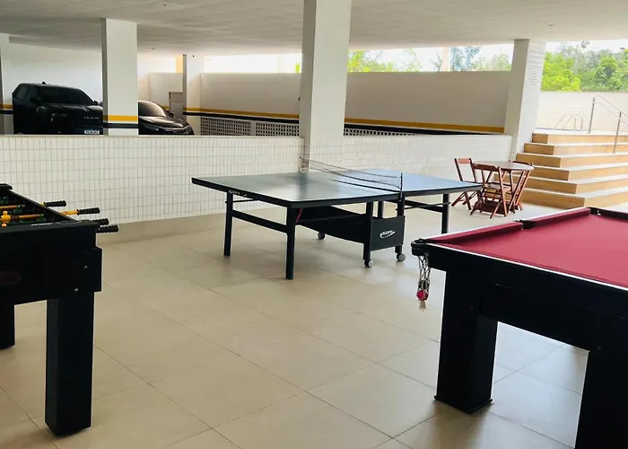 OPORTUNIDADE! Praia da Bacutia Peracanga, PISCINA, CHURRASQUEIRA, Ar condicionado e roupas de cama, 80m da melhor praia de Guarapari