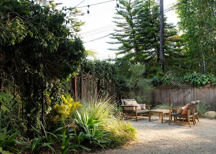 Casa Blanca Suite B2 - Sunlit Montecito Studio Retreat With Patio