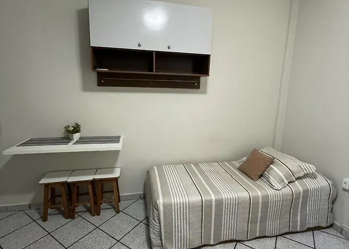 Kitnet Aconchegante A 3 Minutos Da Praia