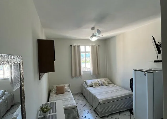 Kitnet Aconchegante A 3 Minutos Da Praia