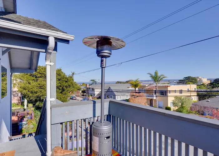 Breezy & Central Monterey Apt With Bay View!