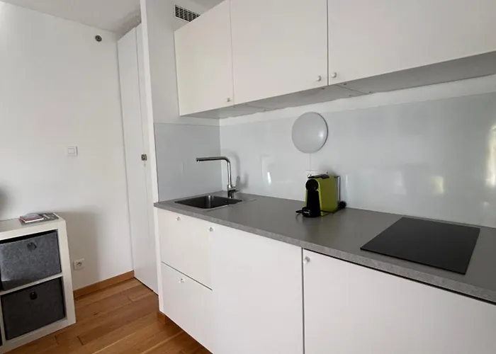 Studio Green Apple In Chamonix Centre, Parking, Ski Access