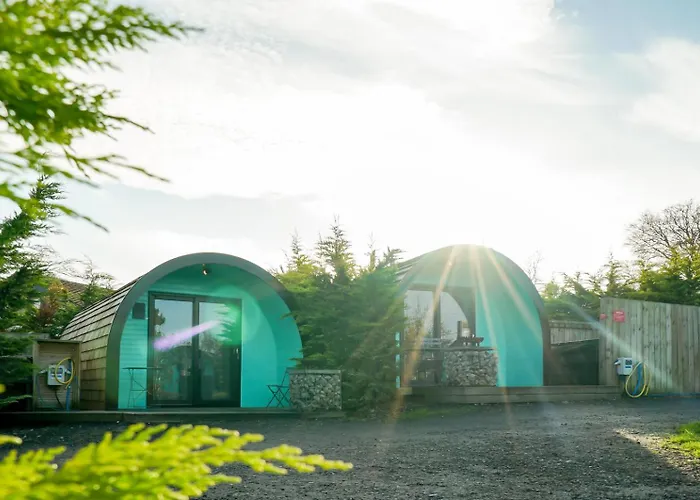 Original Glamping Pod With Hot Tub