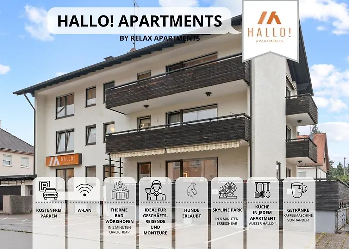 Hallo!-Apartments - Ideal für Geschäftsreisende, Monteure und Feriengäste