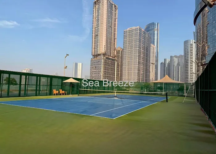 Sea Breeze 1Br In Luxury Complex With Sea View Pools Gym On Reem Island