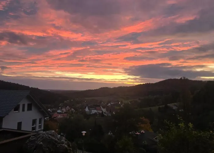 Idyllischen Ferienwohnung mit Weitblick und Sauna