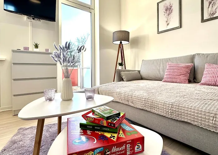 Ferienwohnung am Harz mit Küche, Balkon, Waschmaschine, Parkplatz mit Wallbox