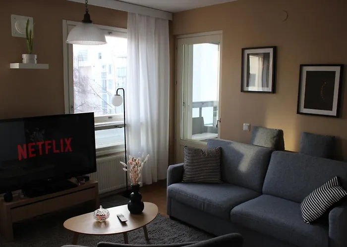 Two-Room Apartment In The Center Of Helsinki With A Sauna! Free Parking!