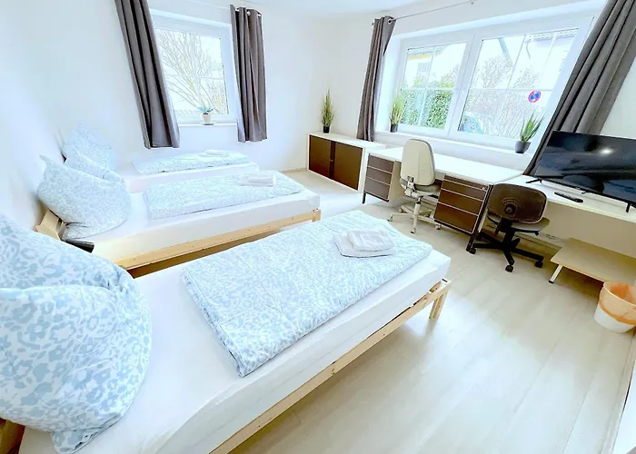 I Apartment 8 Personen - Monteurzimmer - Ferienwohnung - Dingolfing