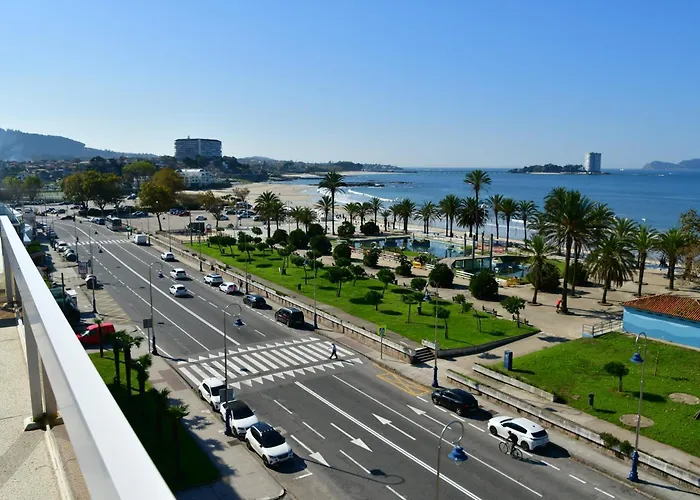 Primera Linea De Playa Samil Costa Con Garaje Incluido
