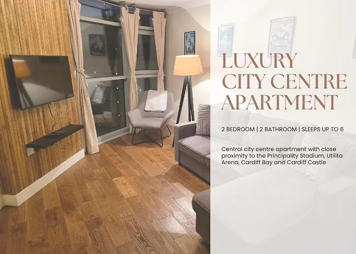 Ultra-Luxury City Centre 2 Bed Apartment, With Free Parking