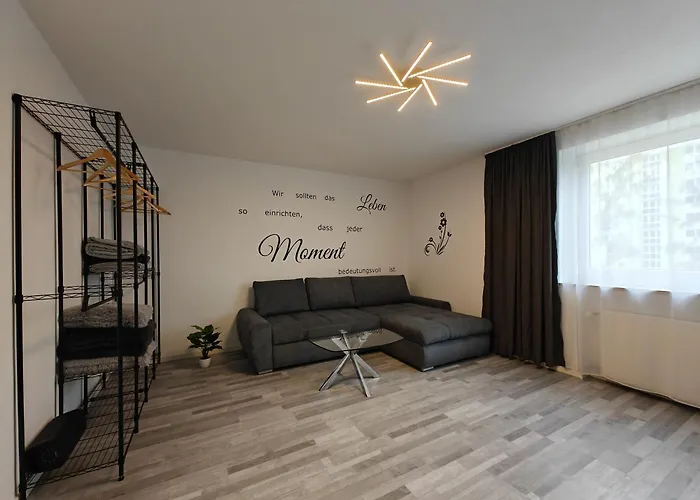 Modern Apartments Neuburg S - NEU - 2 Zimmer, Parkplatz, Wi-Fi, TV, Küche