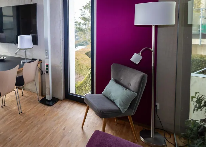 Apartment Green Bamboo - Business-30 qm-ruhig-Parkplatz-Arbeitsplatz
