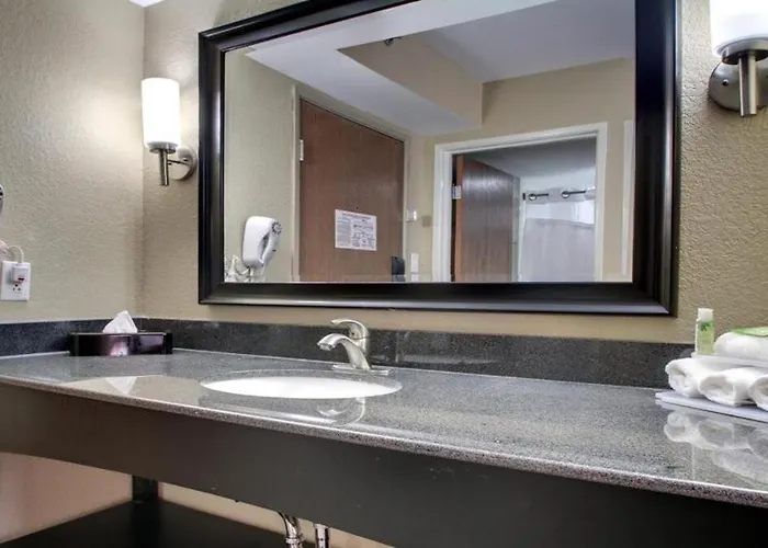 King Bed Hotel Room 124