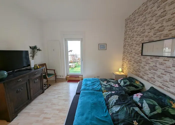 zentrale helle Wohnung in Gau-Algesheim mit Balkon