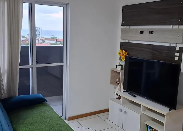 Apartamento linda vista para o mar Penha Parque Beto Carrero