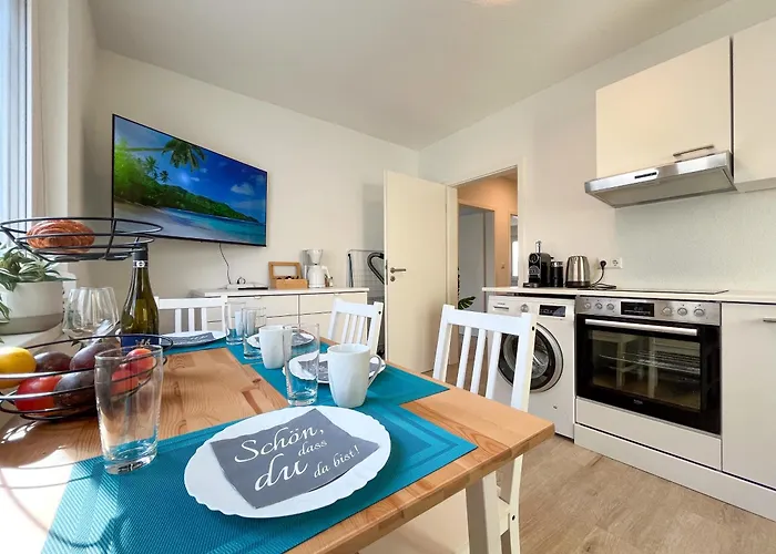 Rosenberg-Suites - Zentral, Stellplatz, große Terrasse, Business&Privat