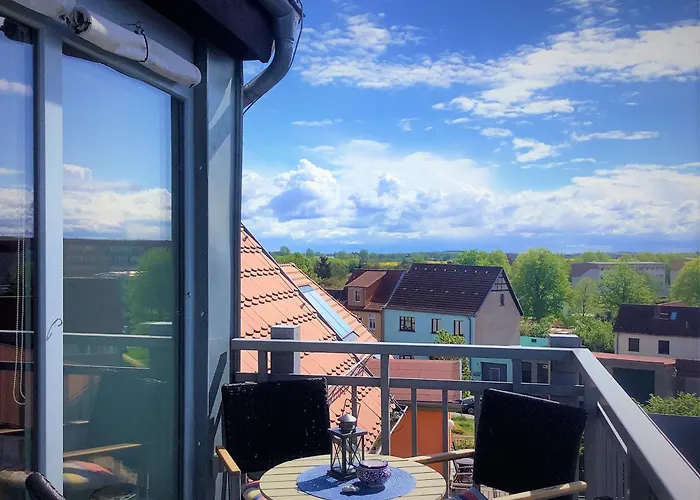 Ruhige Maisonette-Wohnung mit Blick über Röbel Kleines Himmelreich