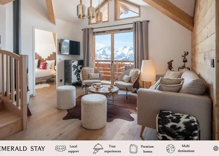 Apartment Nochebuena, Alpe D'Huez - By Emerald Stay