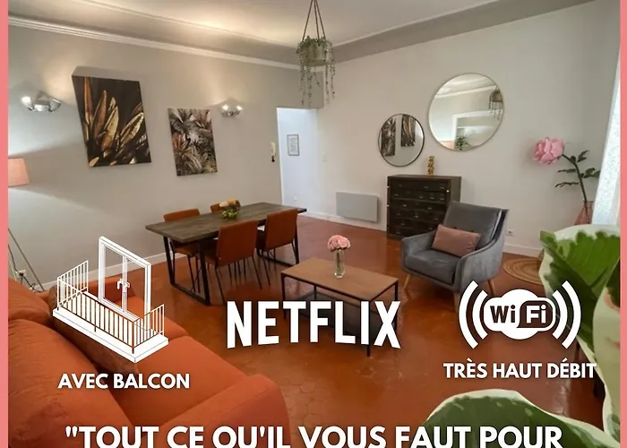 Charmant Appartement T2 / 58 M2 / 4 Personnes